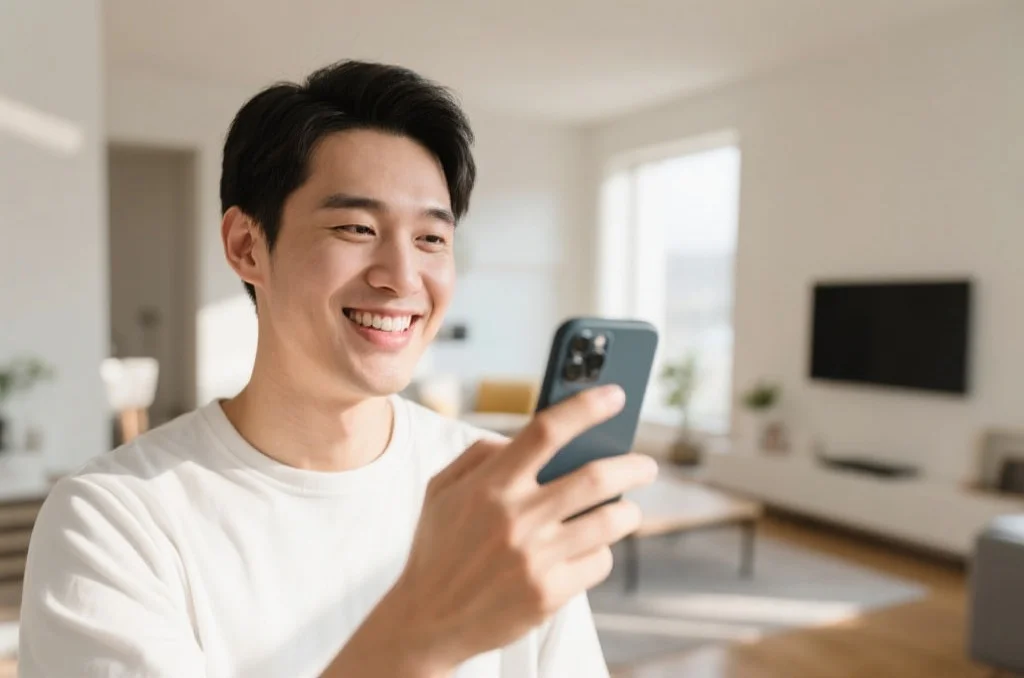 用户享受智慧生活